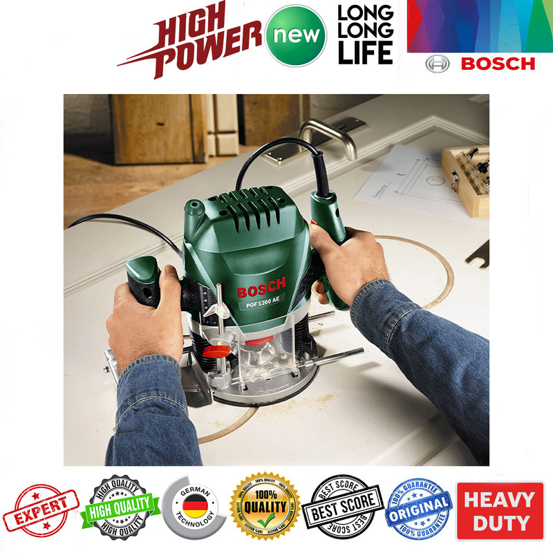 فرز نجاری بوش مدل POF 1200 AE Advanced مجموعه 6 عددی