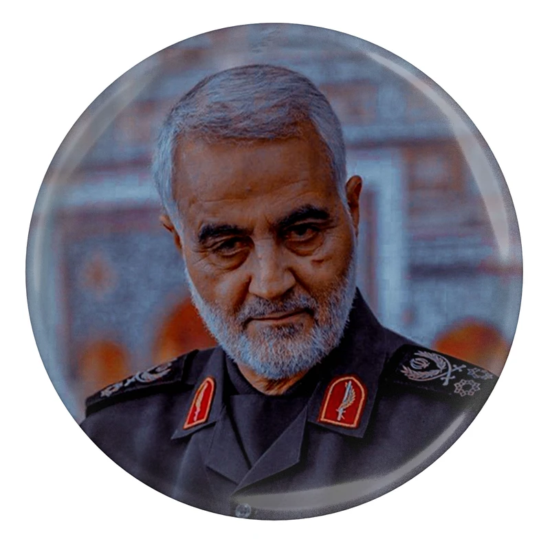 مگنت مدل S12625 طرح سردار شهید حاج قاسم سلیمانی