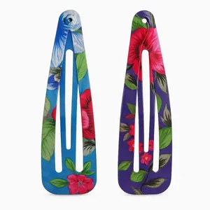 گیره مو زنانه مدل گل بسته 2 عددی