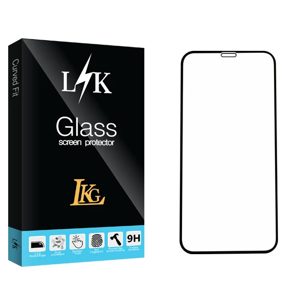 محافظ صفحه نمایش 5D ال کا جی مدل LK Glass مناسب برای گوشی موبایل اپل iPhone xs max