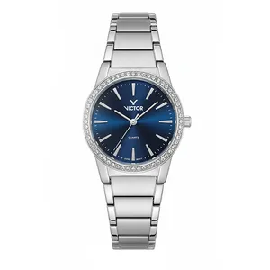 ساعت مچی عقربه‌ای کوارتز زنانه ویکتور مدل 5672L