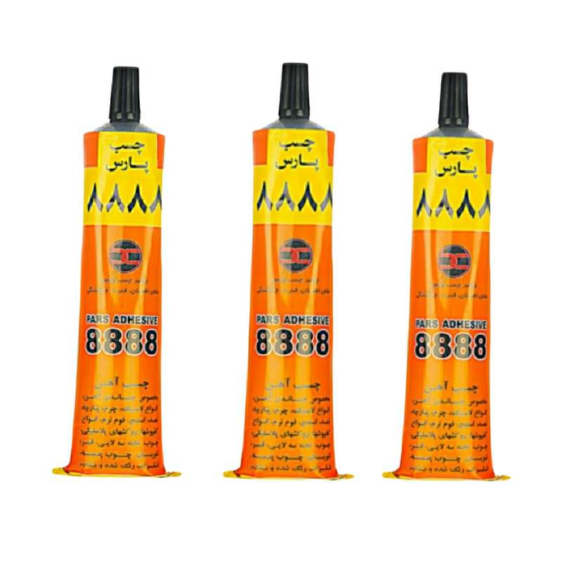 چسب همه کاره پارس مدل U_P_R حجم 100 میلی لیتر بسته 3 عددی