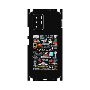 MAHOOT Friends 2-FullSkin Cover Sticker for Xiaomi Redmi Note 10 Pro  China