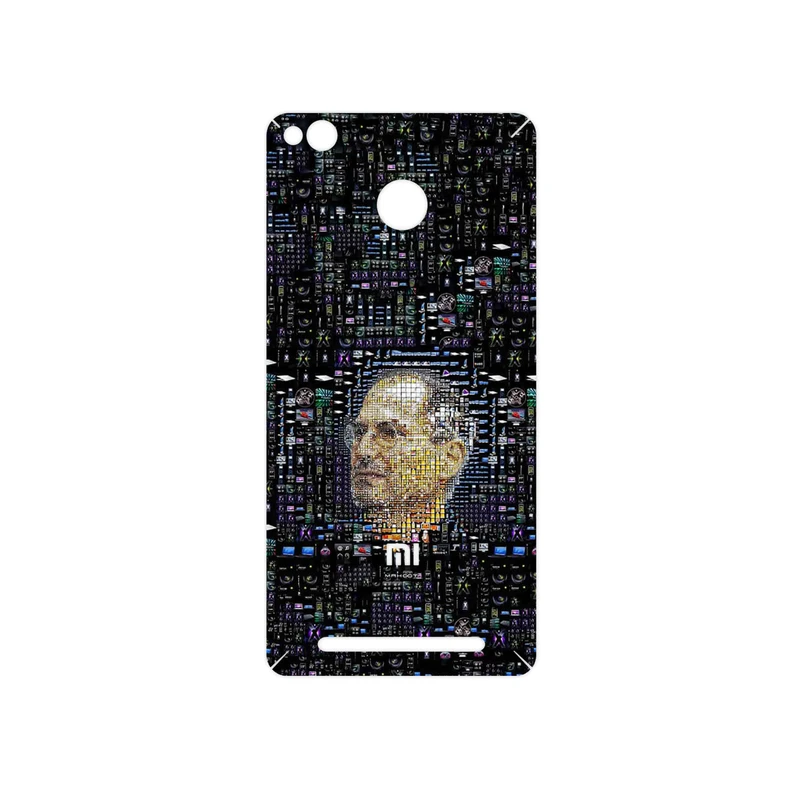 برچسب پوششی ماهوت مدل 2 Collage of Steve Jobs مناسب برای گوشی موبایل شیائومی Redmi 3 Pro