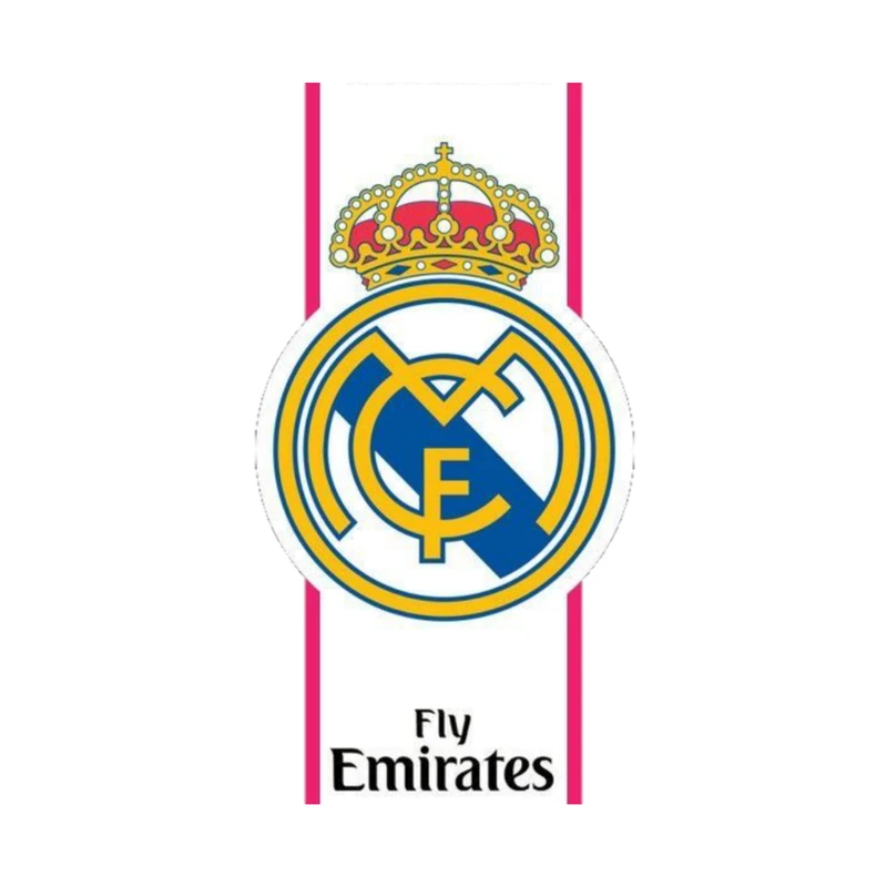 استیکر پارچه و لباس پاد آفرین مدل فوتبالی رئال مادرید کد 4562