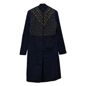 مانتو زنانه مدل جواهردوزی مجلسی