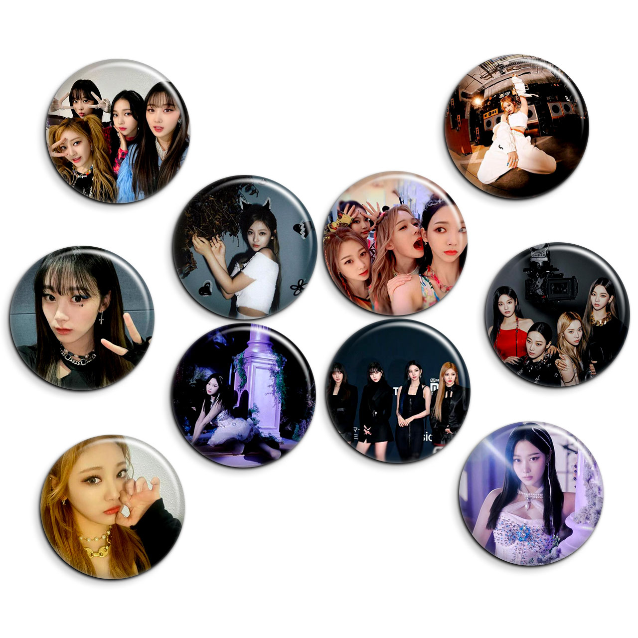 پیکسل پرمانه طرح aespa کد pmg.5240 مجموعه 10 عددی