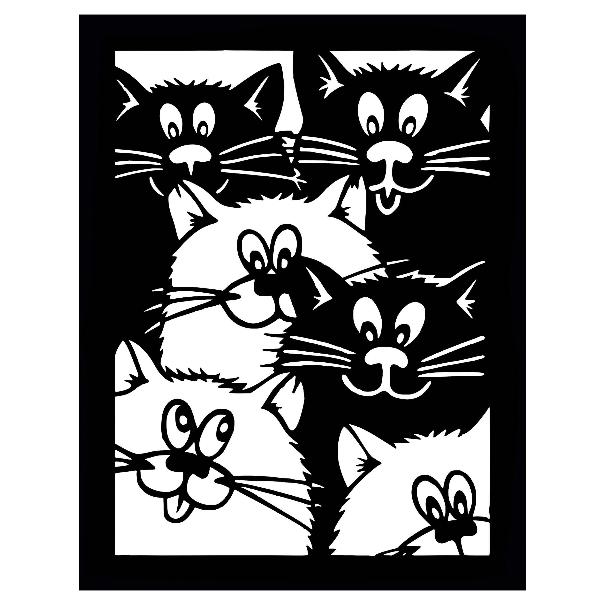 دیوارکوب مدل گربه کد 055