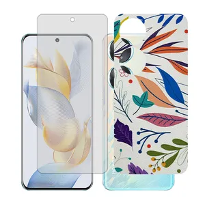 Glass together model matte screen protector suitable for Honor 90 mobile phone with back cover sticker