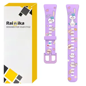 بند رینیکا مدل Rabbit مناسب برای مچ بند هوشمند آنر band 6