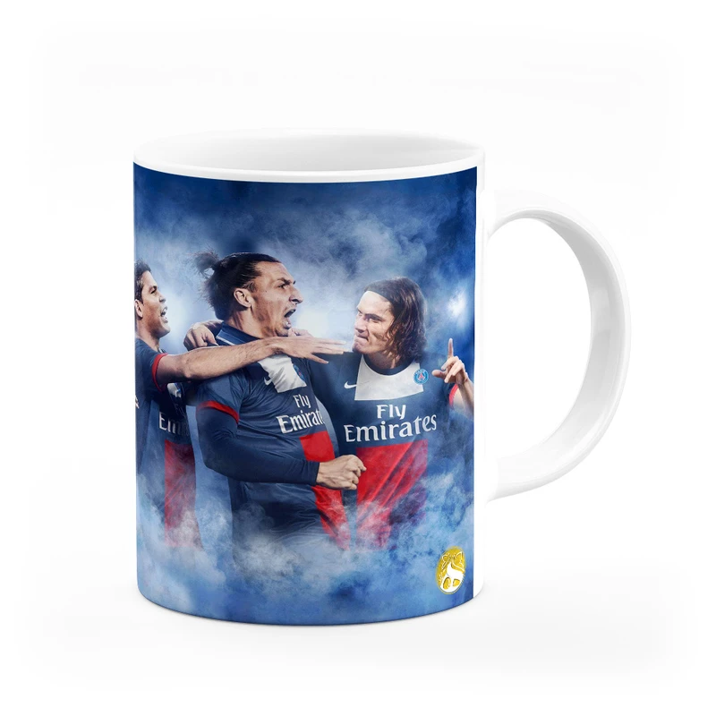 ماگ هومرو طرح تیم باشگاه فوتبال پاری سن ژرمن زلاتان ابراهیموویچ مدل MG4957