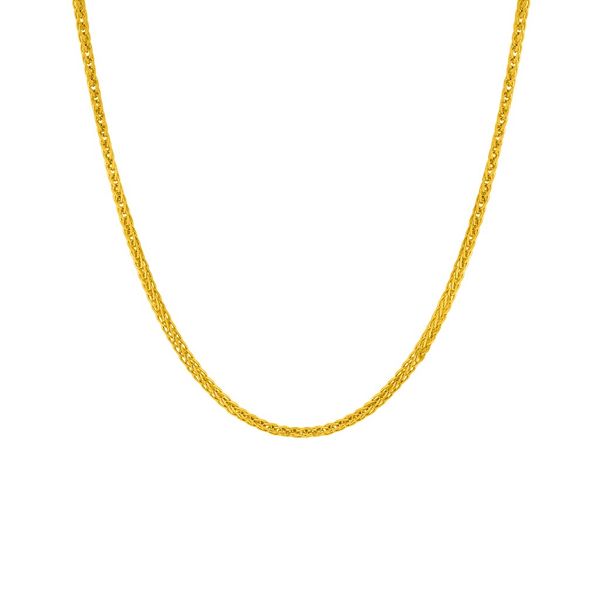 زنجیر میرو طلا 18 عیار زنانه اقلیمه مدل ZT119