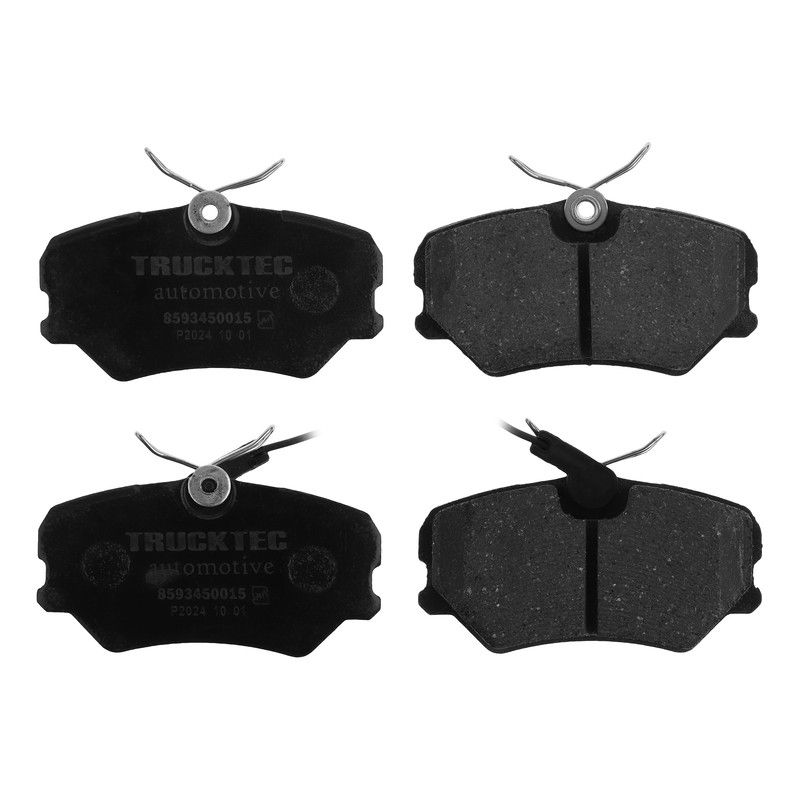 لنت ترمز جلو تراک تک مدل 101 مناسب برای پژو 405 بسته 4 عددی