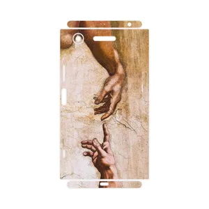 MAHOOT The Creation of Adam of MichelAnge-FullSkin Cover Sticker for Sony Xperia XZ1