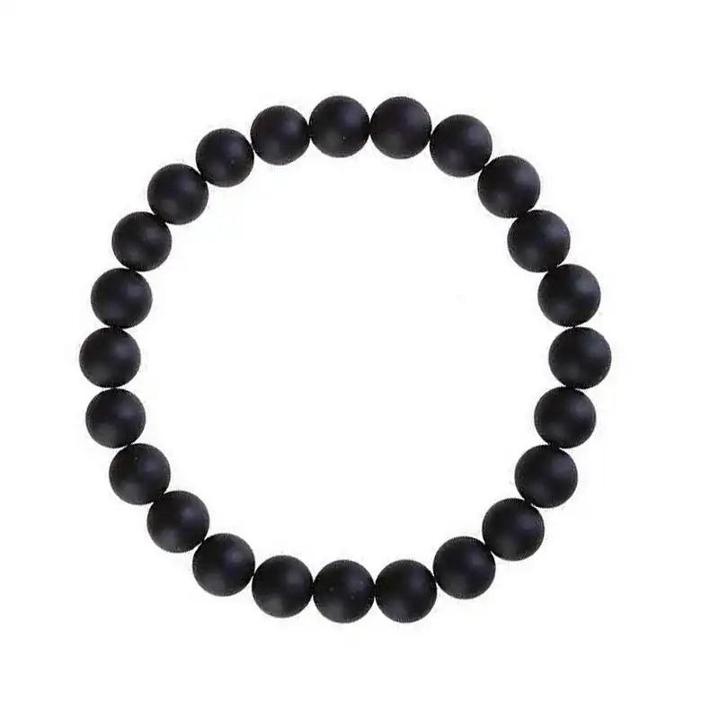 دستبند مدل مهره‌ای ساده کد 1051