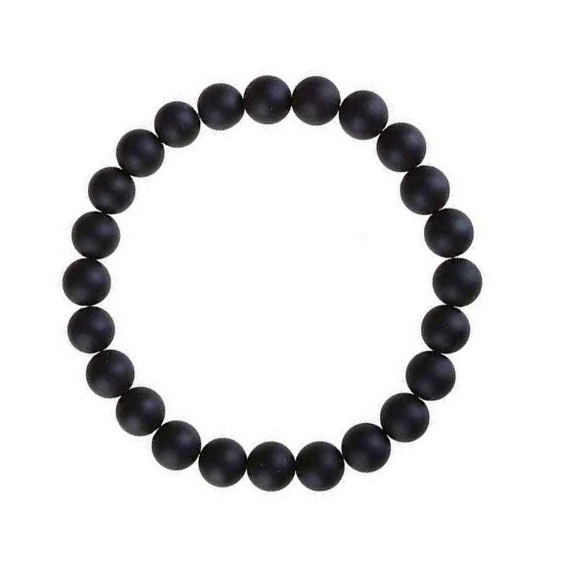 دستبند مدل مهره‌ای ساده کد 1051