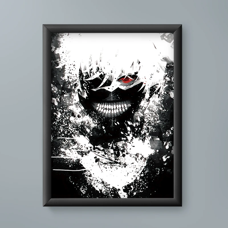 تابلو مدل انیمه کن کانکی توکیو غول Ken Kaneki Tokyo Ghoul anime 09