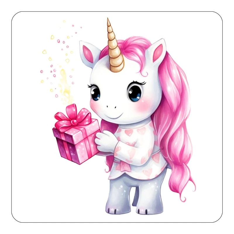 مگنت کاکتی طرح اسب تک شاخ و یونیکورن مدل mp33113