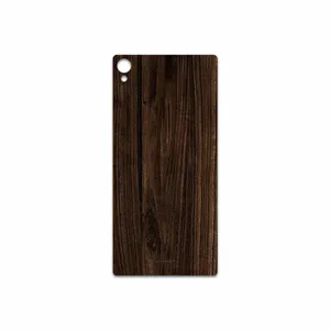 MAHOOT Dark Walnut Wood Cover Sticker for Sony Xperia Z3