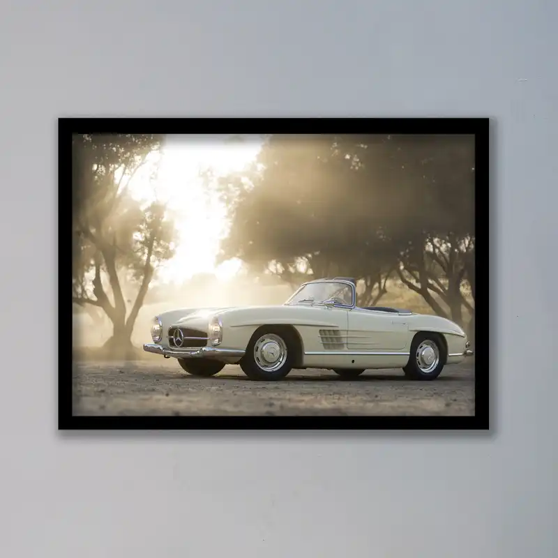 تابلو مدل ماشین مرسدس بنز کلاسیک کد LA-G10238