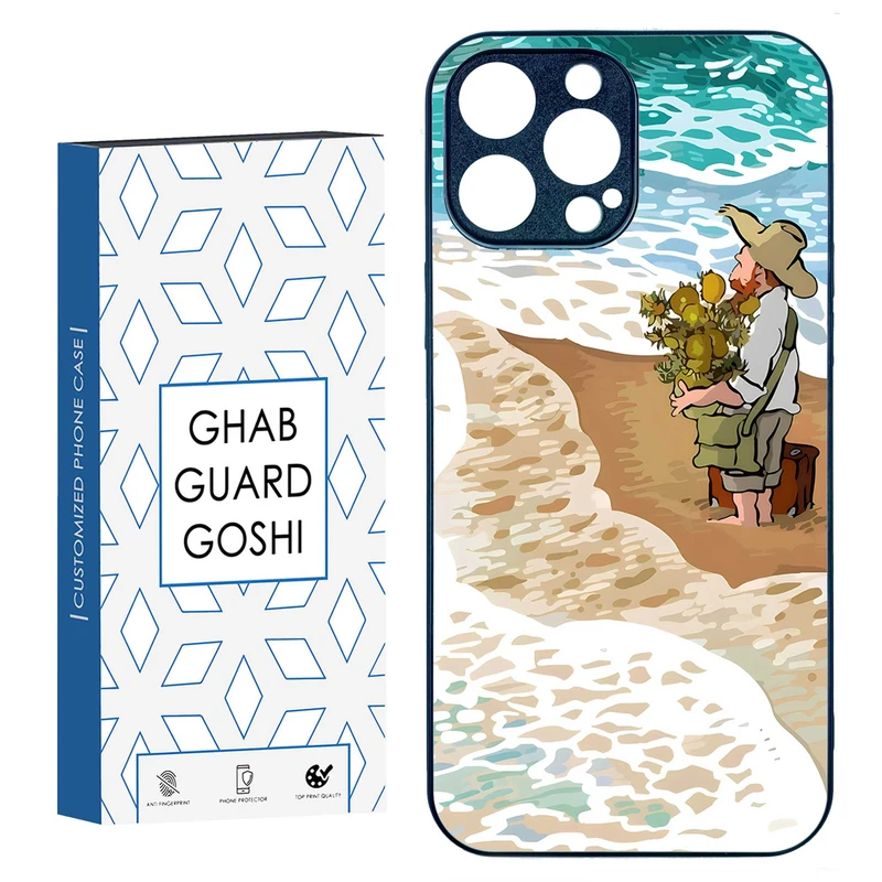 کاور قاب گارد گوشی طرح مردانه کد TPU-055 مناسب برای گوشی موبایل اپل IPHONE 15 PRO MAX
