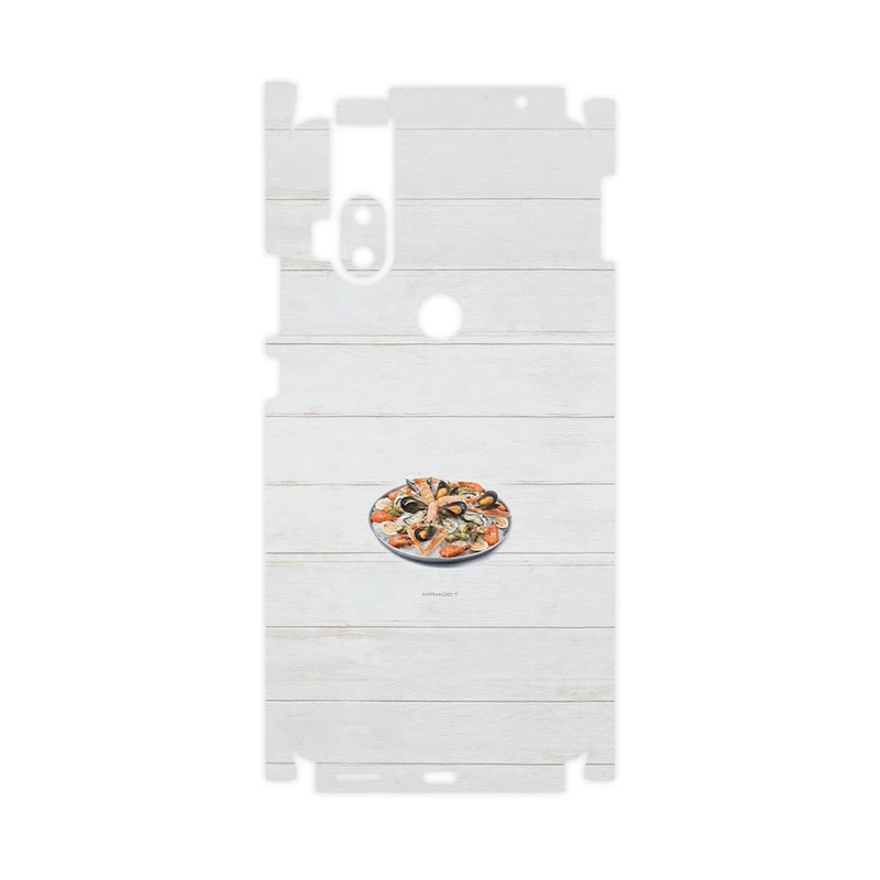 برچسب پوششی ماهوت مدل Seafood-FullSkin مناسب برای گوشی موبایل موتورولا One Hyper