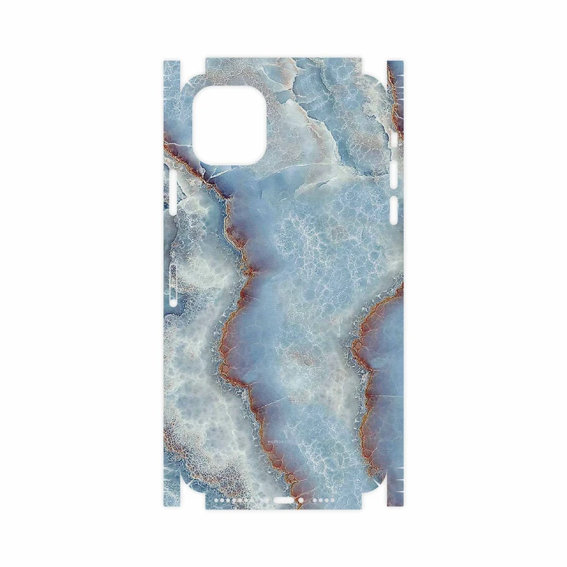 برچسب پوششی ماهوت مدل Blue Ocean Marble-FullSkin مناسب برای گوشی موبایل اپل iPhone 11 Pro Max