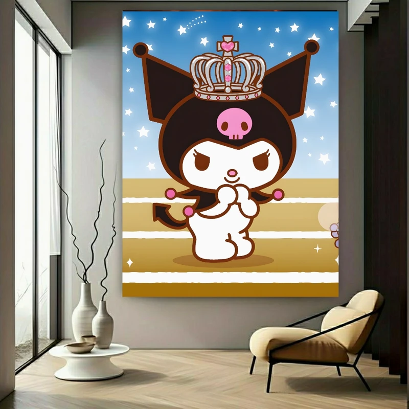 پوستر پارچه ایی طرح کودکانه کیوت مدل انیمیشن کد N192