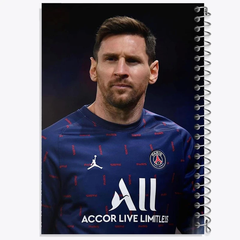 دفتر نت موسیقی 50 برگ خندالو مدل لیونل مسی کد 13954