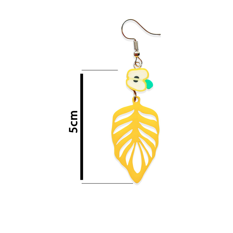 گوشواره دخترانه طرح پر کد YY-01 گوشواره دخترانه طرح پر کد YY-01