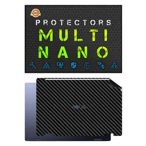 Multi Nano X-F1C Model Carbon Rear Skin Suitable For Asus ExpertBook B3 Flip (B3402FVA) 14 inch 2024 Laptop