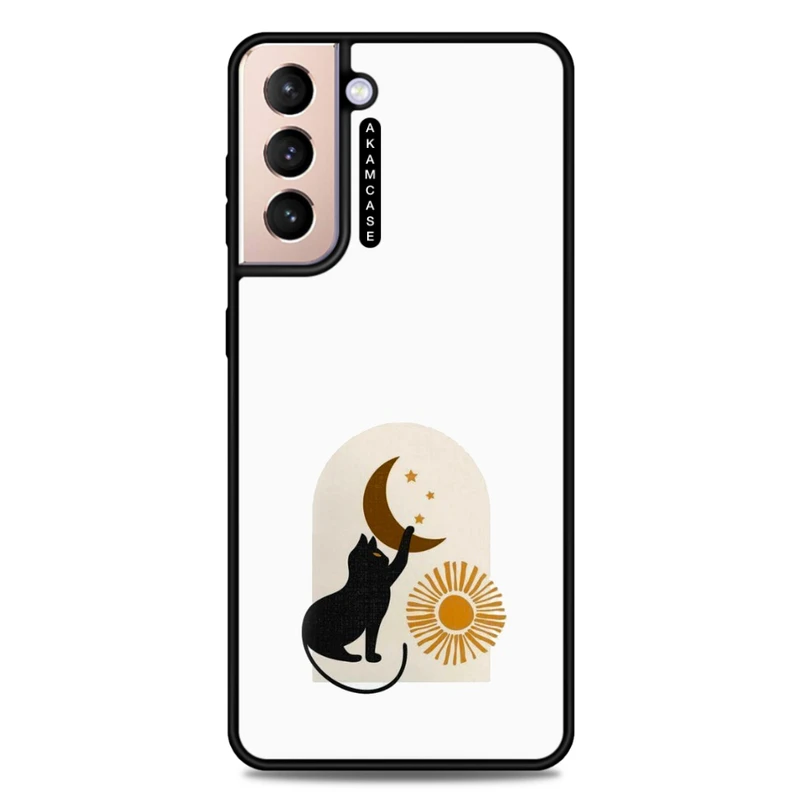 کاور آکام مدل AMC-WSGS21P-CATS-28 مناسب برای گوشی موبایل سامسونگ Galaxy S21 Plus