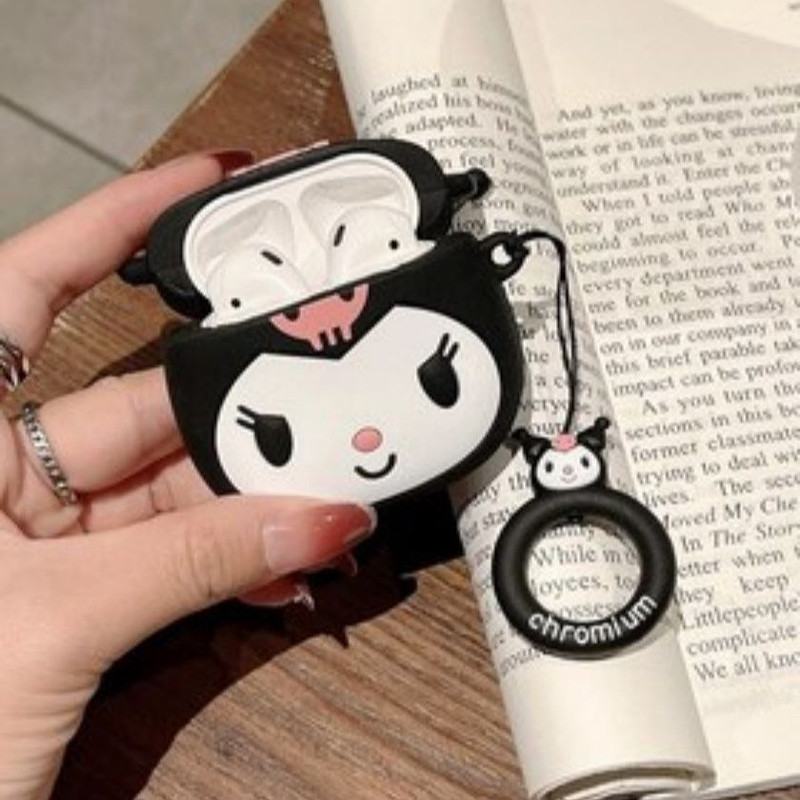 کاور تهران پکن مدل فانتزی مناسب برای کیس اپل AirPods 4 به همراه آویز