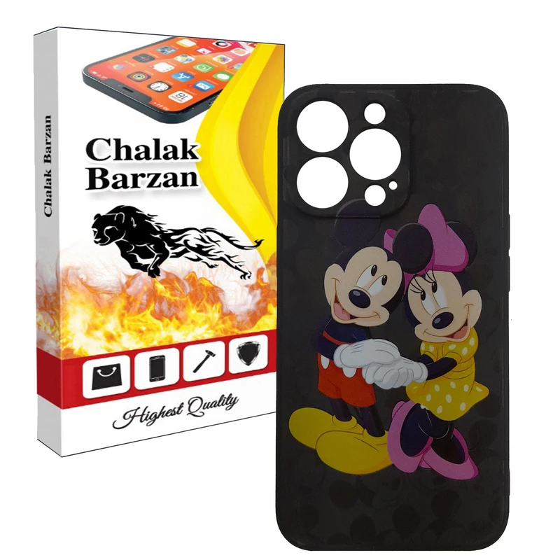      کاور چالاک برزن طرح مینی موس مدل MSAD-01 مناسب برای گوشی موبایل اپل Iphone 13 Pro
