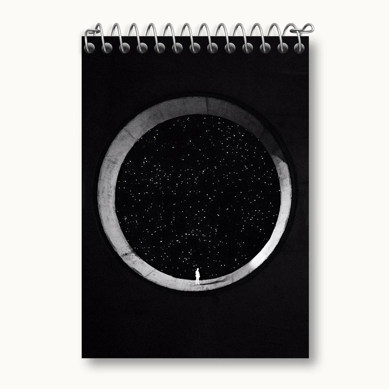 دفتر یادداشت 50 برگ خندالو طرح مفهومی کد N2723