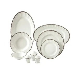 Zarin Iran Neoclassical Isatis platinum Set 29 Pcs Top Grade