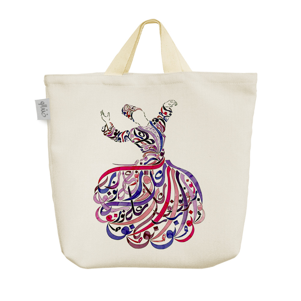 ساک خرید خندالو مدل رقص سما کد H630