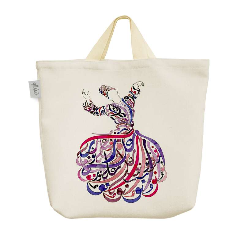 ساک خرید خندالو مدل رقص سما کد H630