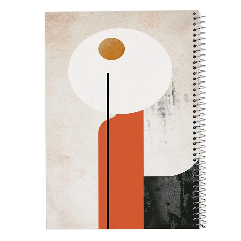 دفتر شطرنجی 50 برگ مدوپد طرح اشکال فانتزی کد DF16258