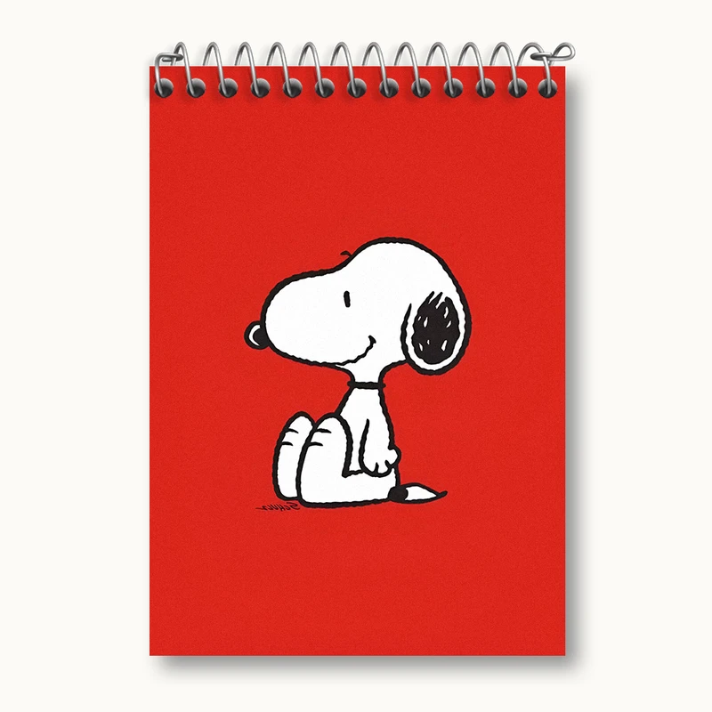 دفتر یادداشت 50 برگ خندالو طرح اسنوپی (Snoopy)  کد N3528