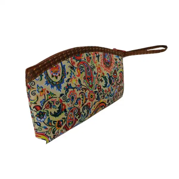 کیف لوازم آرایش زنانه مدل ترمه