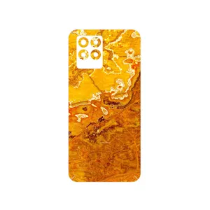 MAHOOT Gold Marble Cover Sticker for Realme 8 Pro