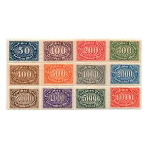 تمبر یادگاری مدل خارجی مجموعه 12 عددی