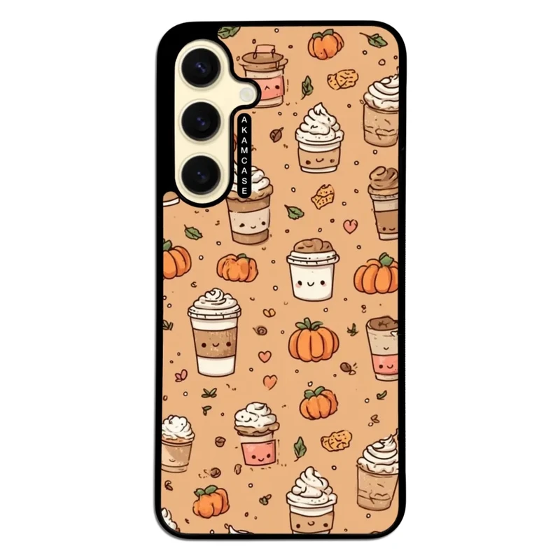 کاور آکام مدل AMC-WSGS24FE-PUMPKIN-8 مناسب برای گوشی موبایل سامسونگ Galaxy S24 FE