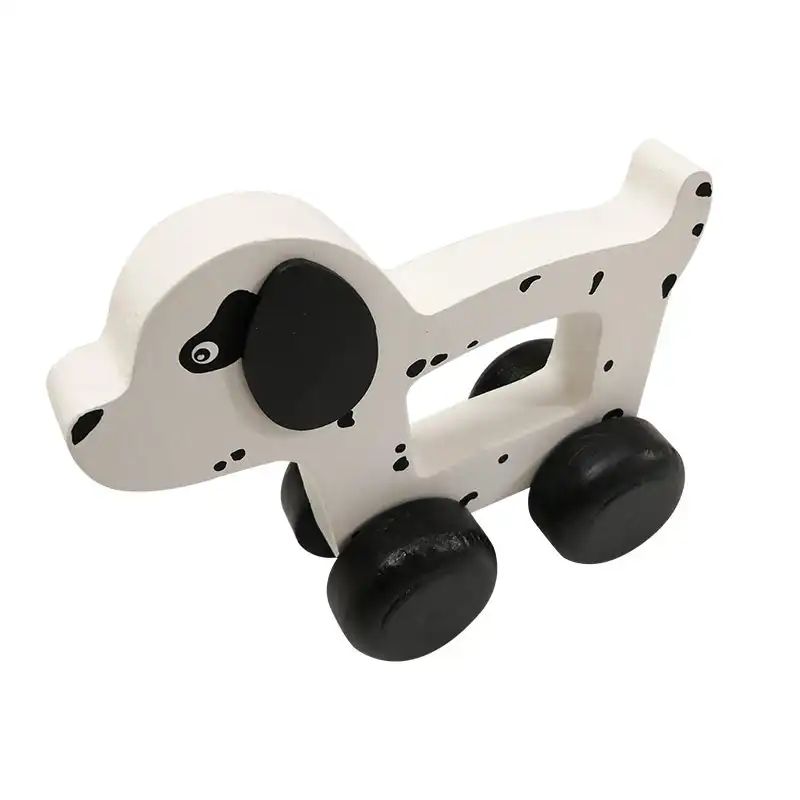 اسباب بازی چوبی مدل سگ ماشینی MKids48-3B