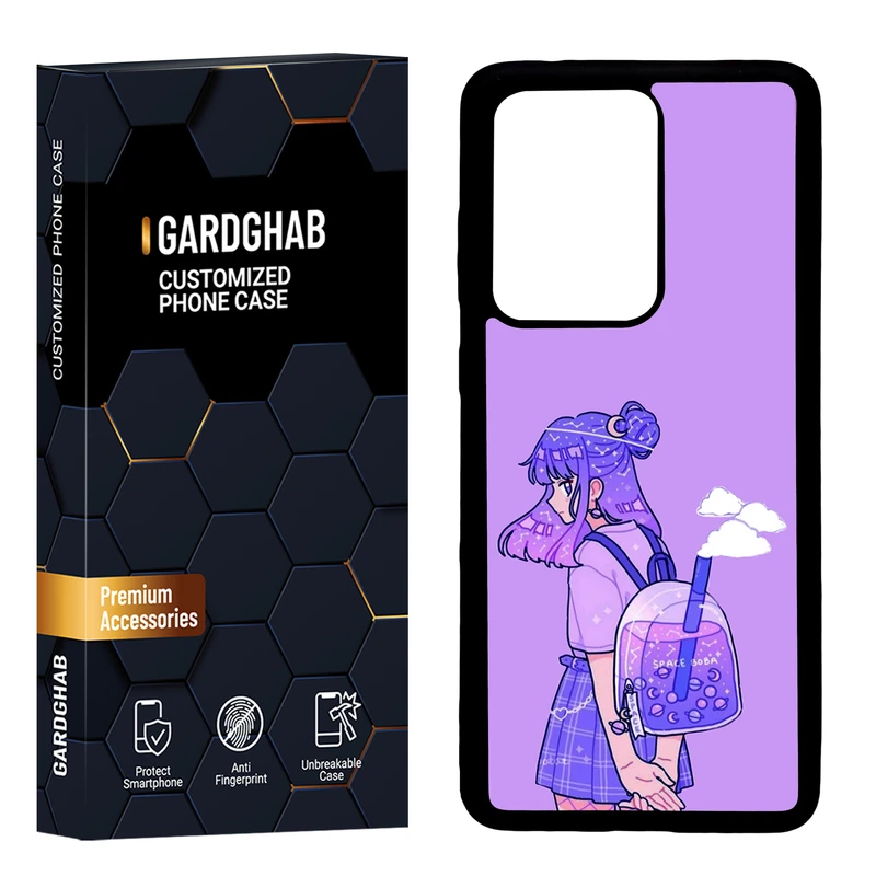 کاور گارد قاب مدل پشت گلس دخترانه مناسب برای گوشی موبایل سامسونگ  Galaxy S20 Ultra