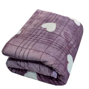 پتو مسافرتی 2 نفر مدل قلبی  سایز 240x220 سانتی‌متر