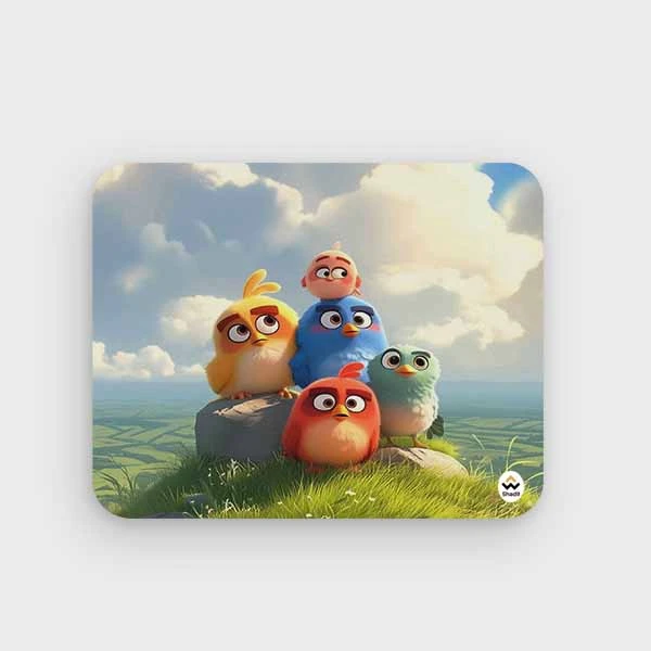 ماوس پد شادیت مدل پرنده کیوت کد 02 سایز 24*19 سانتی متر