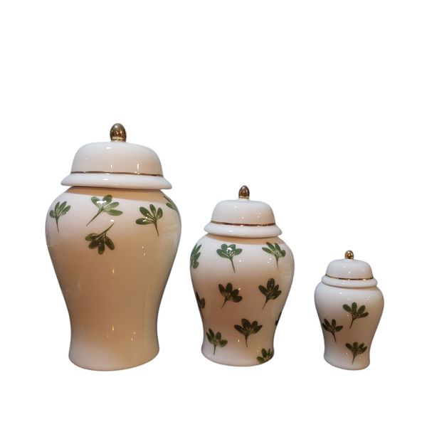 بانکه مدل جینجرجار طرح گل ناز مجموعه سه عددی