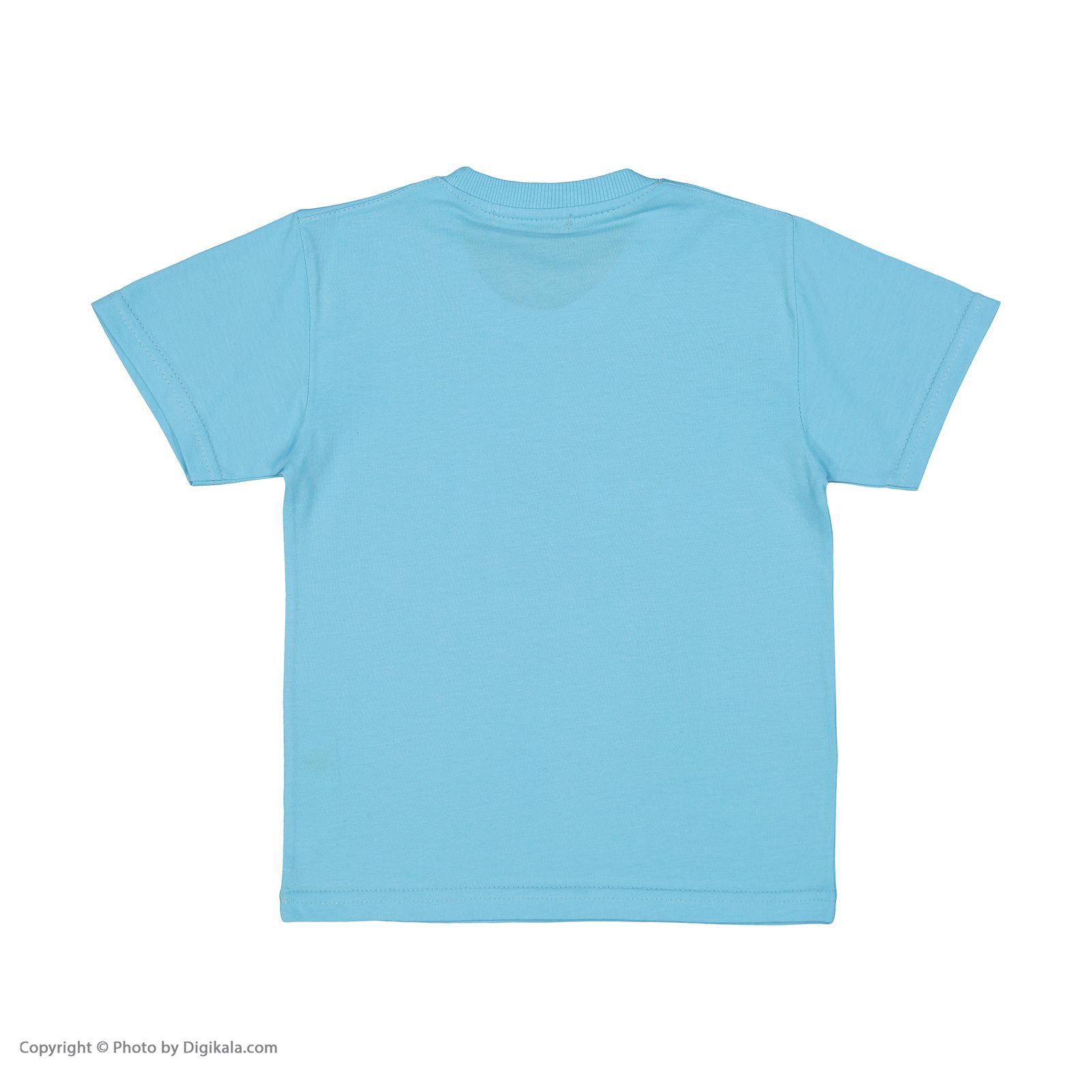 ست تی شرت آستین کوتاه و شلوارک پسرانه خرس کوچولو مدل 2011308-58 -  - 6